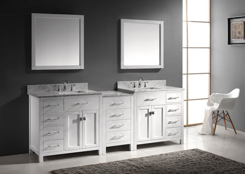 Image of 93" Double Bathroom Vanity MD-2193-WMRO-ES