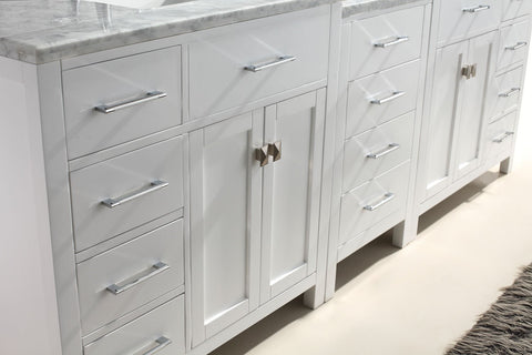 Image of 93" Double Bathroom Vanity MD-2193-WMRO-ES