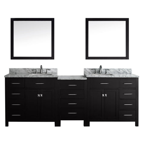 Image of 93" Double Bathroom Vanity MD-2193-WMSQ-ES