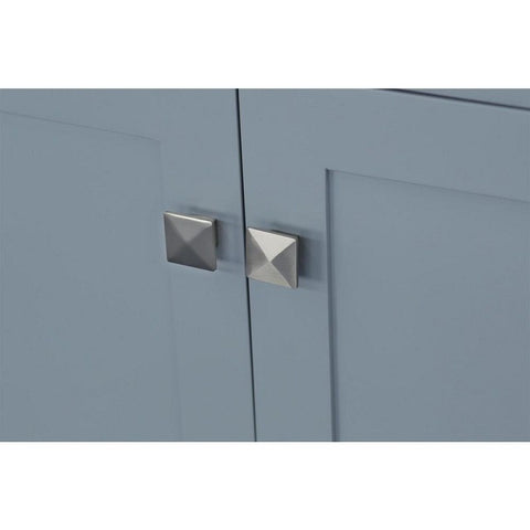 Image of Ariel Cambridge 36" Grey Transitional Vanity Base Cabinet A037S-R-BC-GRY