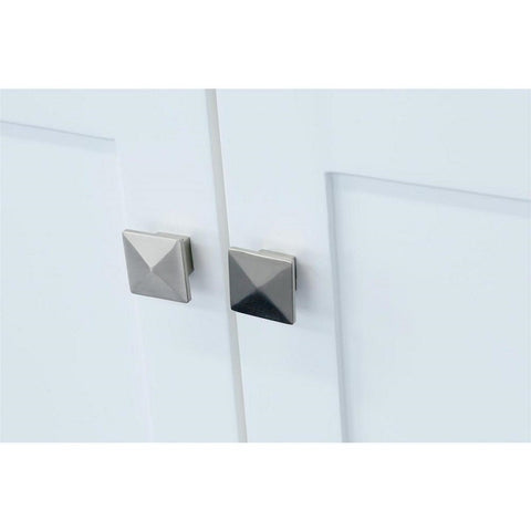 Image of Ariel Cambridge 36" White Transitional Vanity Base Cabinet A037S-R-BC-WHT