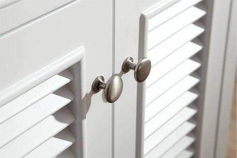 Image of Ariel Kensington 42" White Transitional Single Sink Base Cabinet D043S-R-BC-WHT