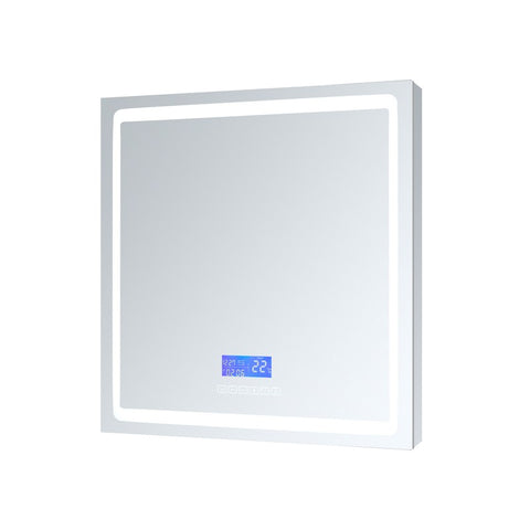 Image of Lexora Bracciano 30" Wide x 32" Tall LED Medicine Cabinet w/ Defogger | LB3032LEDMC