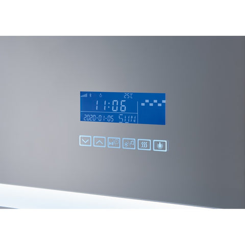 Image of Lexora Caldona 48" Wide x 32" Tall LED Mirror w/ Defogger | LC4832LEDM