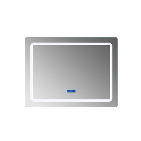 Image of Lexora Caldona 48" Wide x 36" Tall LED Mirror w/ Defogger | LC4836LEDM