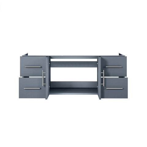 Image of Lexora Geneva Transitional Dark Grey 48" Vanity Cabinet Only | LG192248DB00000