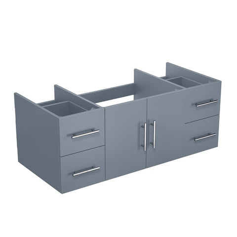 Image of Lexora Geneva Transitional Dark Grey 48" Vanity Cabinet Only | LG192248DB00000