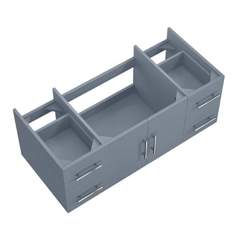 Image of Lexora Geneva Transitional Dark Grey 48" Vanity Cabinet Only | LG192248DB00000