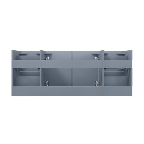 Image of Lexora Geneva Transitional Dark Grey 48" Vanity Cabinet Only | LG192248DB00000