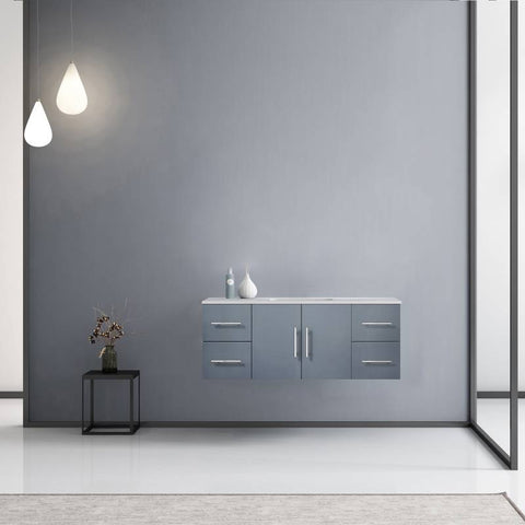 Image of Lexora Geneva Transitional Dark Grey 48" Single Sink Vanity | LG192248DBDS000