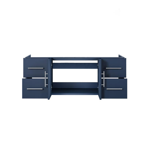 Image of Lexora Geneva Transitional Navy Blue 48" Vanity Cabinet Only | LG192248DE00000