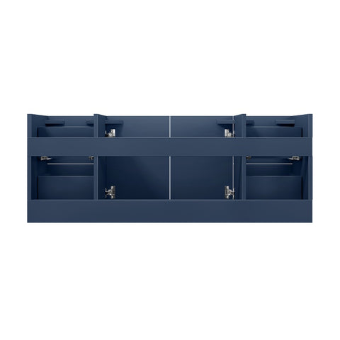 Image of Lexora Geneva Transitional Navy Blue 48" Vanity Cabinet Only | LG192248DE00000