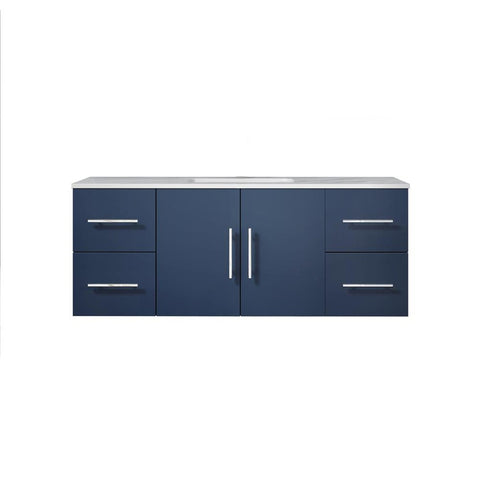 Image of Lexora Geneva Transitional Navy Blue 48" Single Sink Vanity | LG192248DEDS000