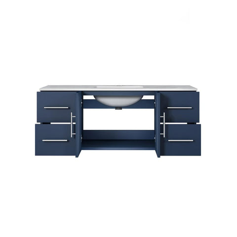Image of Lexora Geneva Transitional Navy Blue 48" Single Sink Vanity | LG192248DEDS000