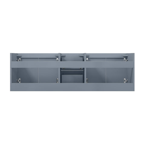 Image of Lexora Geneva Transitional Dark Grey 60" Vanity Cabinet Only | LG192260DB00000