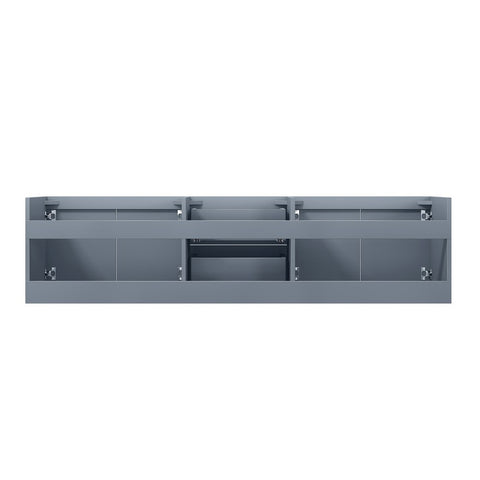 Image of Lexora Geneva Transitional Dark Grey 72" Vanity Cabinet Only | LG192272DB00000
