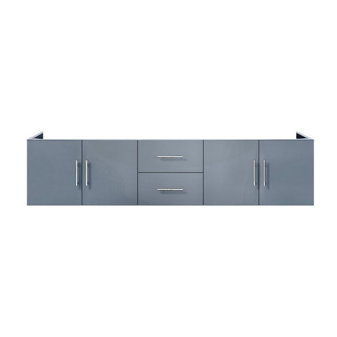 Image of Lexora Geneva Transitional Dark Grey 80" Vanity Cabinet Only | LG192280DB00000