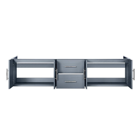 Image of Lexora Geneva Transitional Dark Grey 80" Vanity Cabinet Only | LG192280DB00000