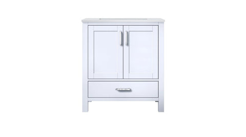 Image of Jacques Modern White 30" Single Sink Vanity | LJ342230SAWQ000