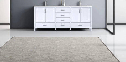 Image of Jacques Modern White 80" Double Sink Vanity | LJ342280DAWQ000