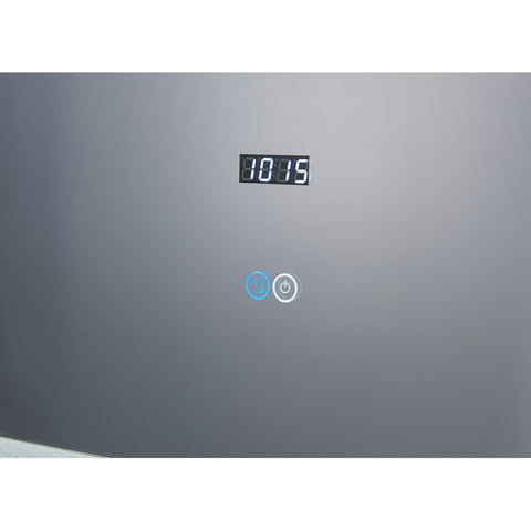 Image of Lexora Lugano 48" Wide x 36" Tall LED Mirror w/ Defogger | LL4836LEDM