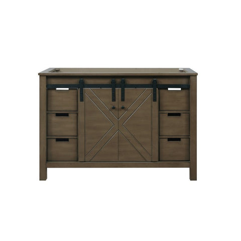 Image of Marsyas 48" Rustic Brown Vanity Cabinet Only | LM342248SK00000