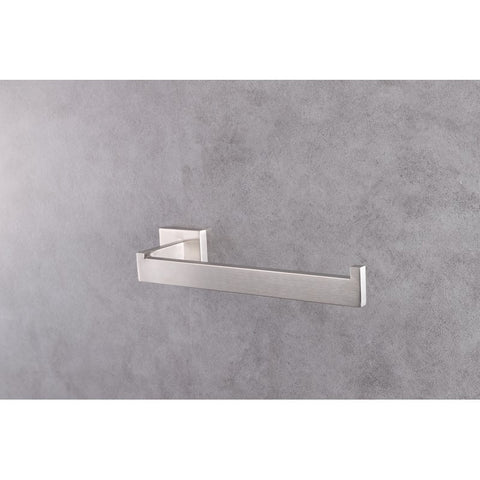 Image of Lexora Bagno Lucido Stainless Steel Toilet Paper Holder - Satin Nickel | LPH14152SN