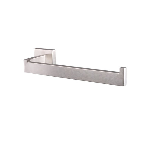 Image of Lexora Bagno Lucido Stainless Steel Toilet Paper Holder - Satin Nickel | LPH14152SN
