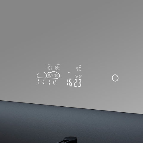 Image of Lexora Savera 24" Wide x 36" Tall LED Medicine Cabinet w/ Defogger | LS2436LEDMC