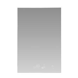 Lexora Savera 24" Wide x 36" Tall LED Medicine Cabinet w/ Defogger | LS2436LEDMC