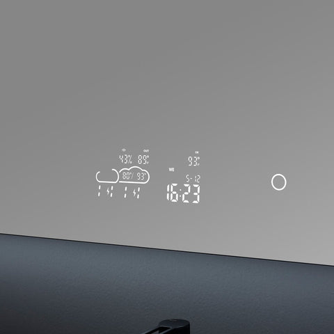 Image of Lexora Savera 30" Wide x 32" Tall LED Medicine Cabinet w/ Defogger | LS3032LEDMC