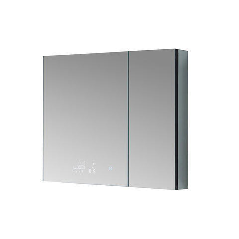 Image of Lexora Savera 36" Wide x 32" Tall LED Medicine Cabinet w/ Defogger | LS3632LEDMC