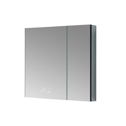 Image of Lexora Savera 36" Wide x 36" Tall LED Medicine Cabinet w/ Defogger | LS3636LEDMC