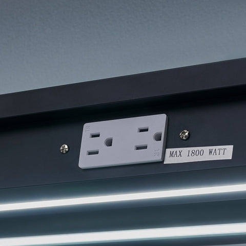 Image of Lexora Savera 48" Wide x 32" Tall LED Medicine Cabinet w/ Defogger | LS4832LEDMC