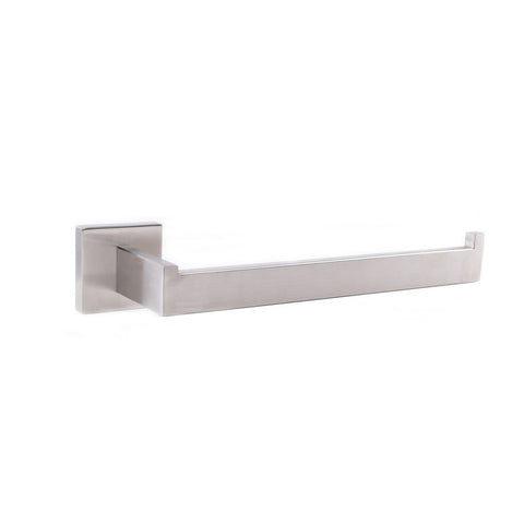 Image of Bagno Lucido Stainless Steel Towel Holder - Satin Nickel | LTR14152SN