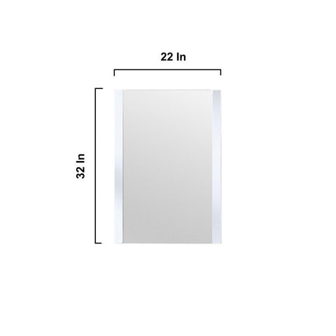 Image of Volez 24" White Single Vanity Set, Integrated Top | LV341824SAESM22F