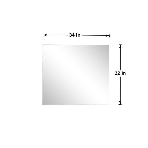 Image of Zilara 42" Black and Grey Vanity, Castle Grey Marble Top, and 30" Frameless Mirror | LZ342242SLISM34