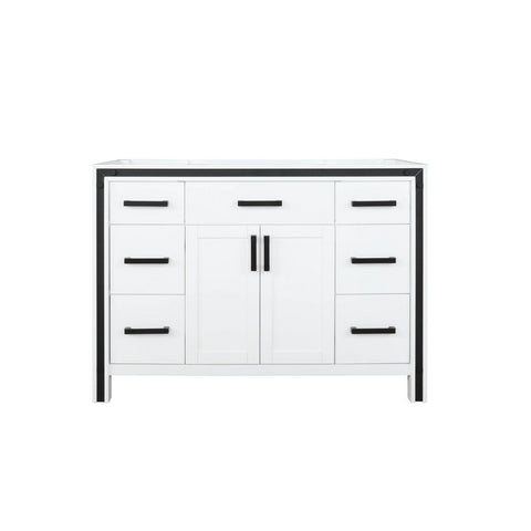 Image of Ziva 48" White Vanity Cabinet Only | LZV352248SA00000