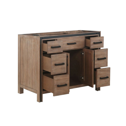 Image of Ziva 48" Rustic Barnwood Vanity Cabinet Only | LZV352248SN00000