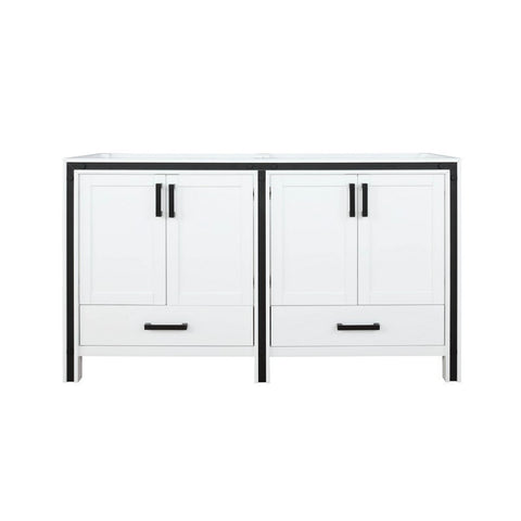 Image of Ziva 60" White Vanity Cabinet Only | LZV352260SA00000