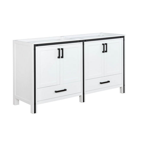 Image of Ziva 60" White Vanity Cabinet Only | LZV352260SA00000