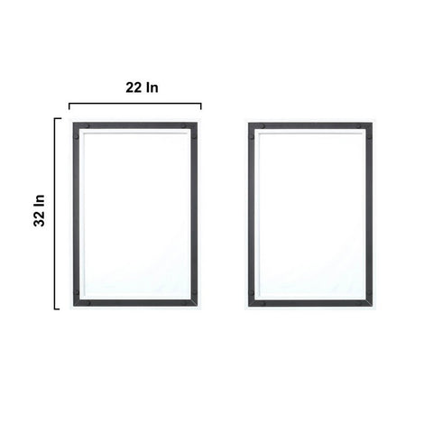 Image of Ziva 60" White Double Vanity Set, Cultured Marble Top | LZV352260SAJSM22F