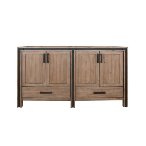Image of Ziva 60" Rustic Barnwood Vanity Cabinet Only | LZV352260SN00000