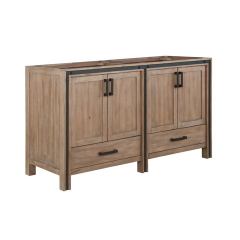 Image of Ziva 60" Rustic Barnwood Vanity Cabinet Only | LZV352260SN00000