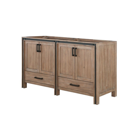 Image of Ziva 60" Rustic Barnwood Vanity Cabinet Only | LZV352260SN00000
