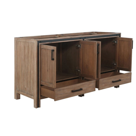 Image of Ziva 60" Rustic Barnwood Vanity Cabinet Only | LZV352260SN00000