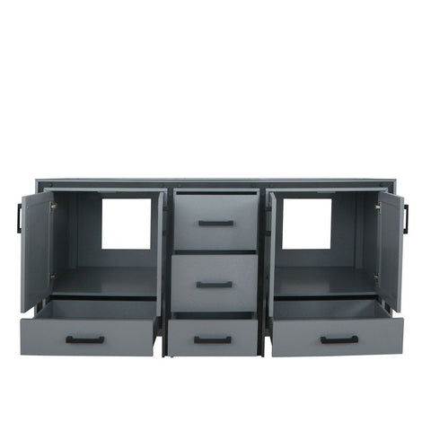 Image of Ziva 72" Dark Grey Vanity Cabinet Only | LZV352272SB00000