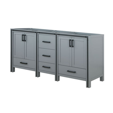 Image of Ziva 72" Dark Grey Vanity Cabinet Only | LZV352272SB00000