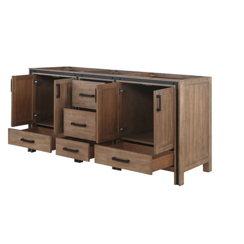 Image of Ziva 72" Rustic Barnwood Vanity Cabinet Only | LZV352272SN00000