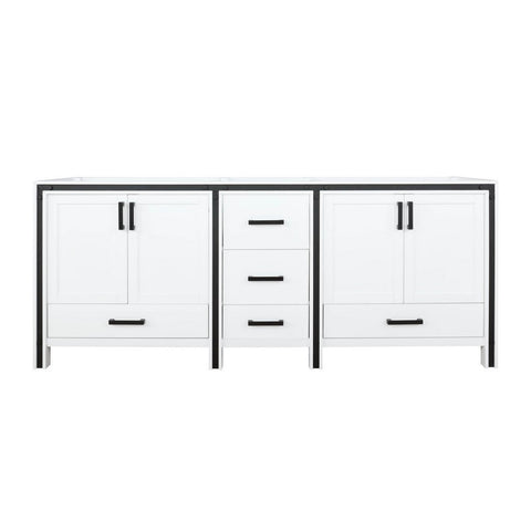 Image of Ziva 80" White Vanity Cabinet Only | LZV352280SA00000